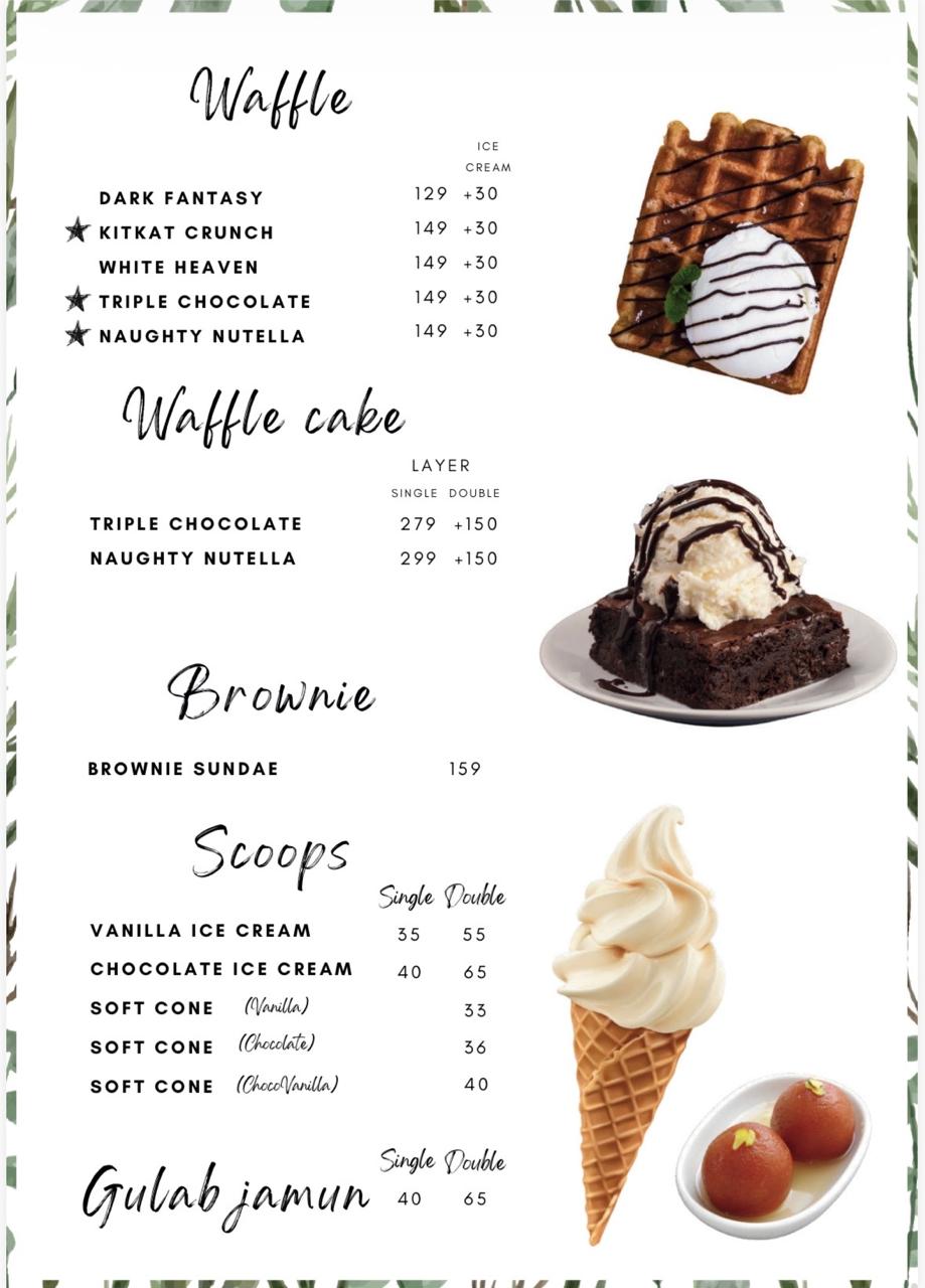 Menu Page 19